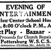 Allen Center School Play_1946